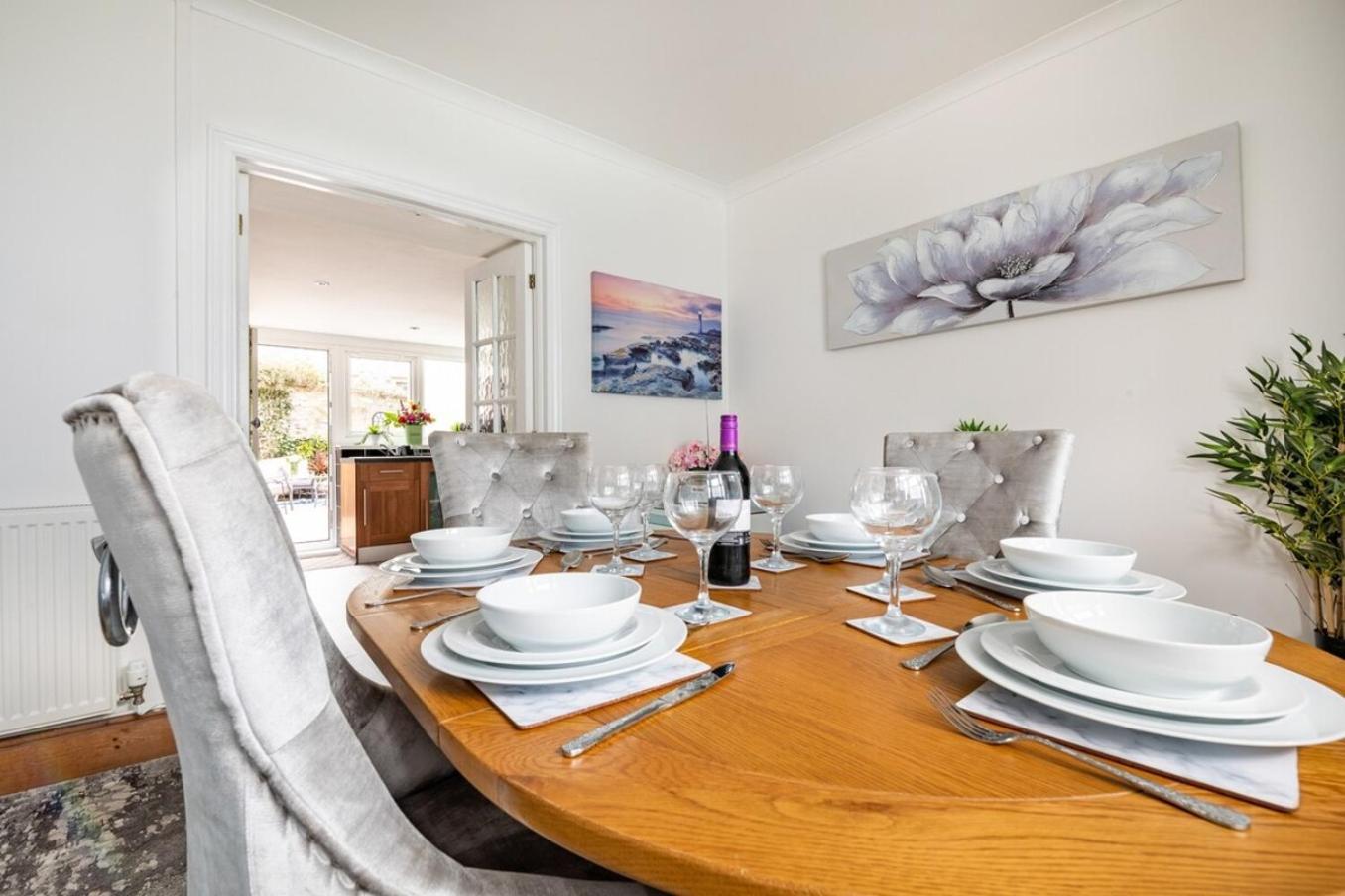 Coastal Family Stay 3-Bed Parking Wi-Fi Bridgend  Dış mekan fotoğraf