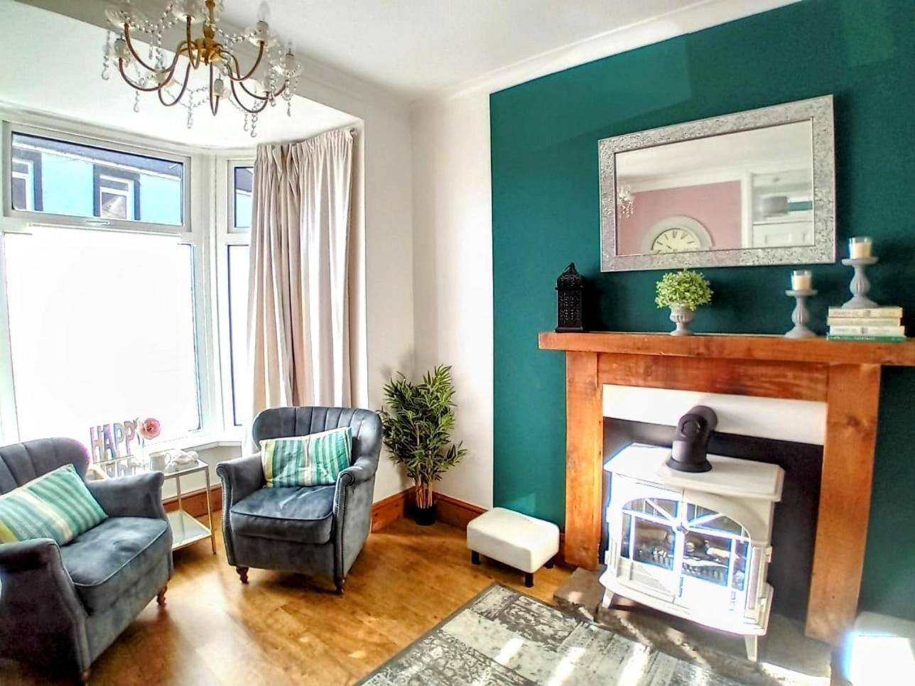 Coastal Family Stay 3-Bed Parking Wi-Fi Bridgend  Dış mekan fotoğraf